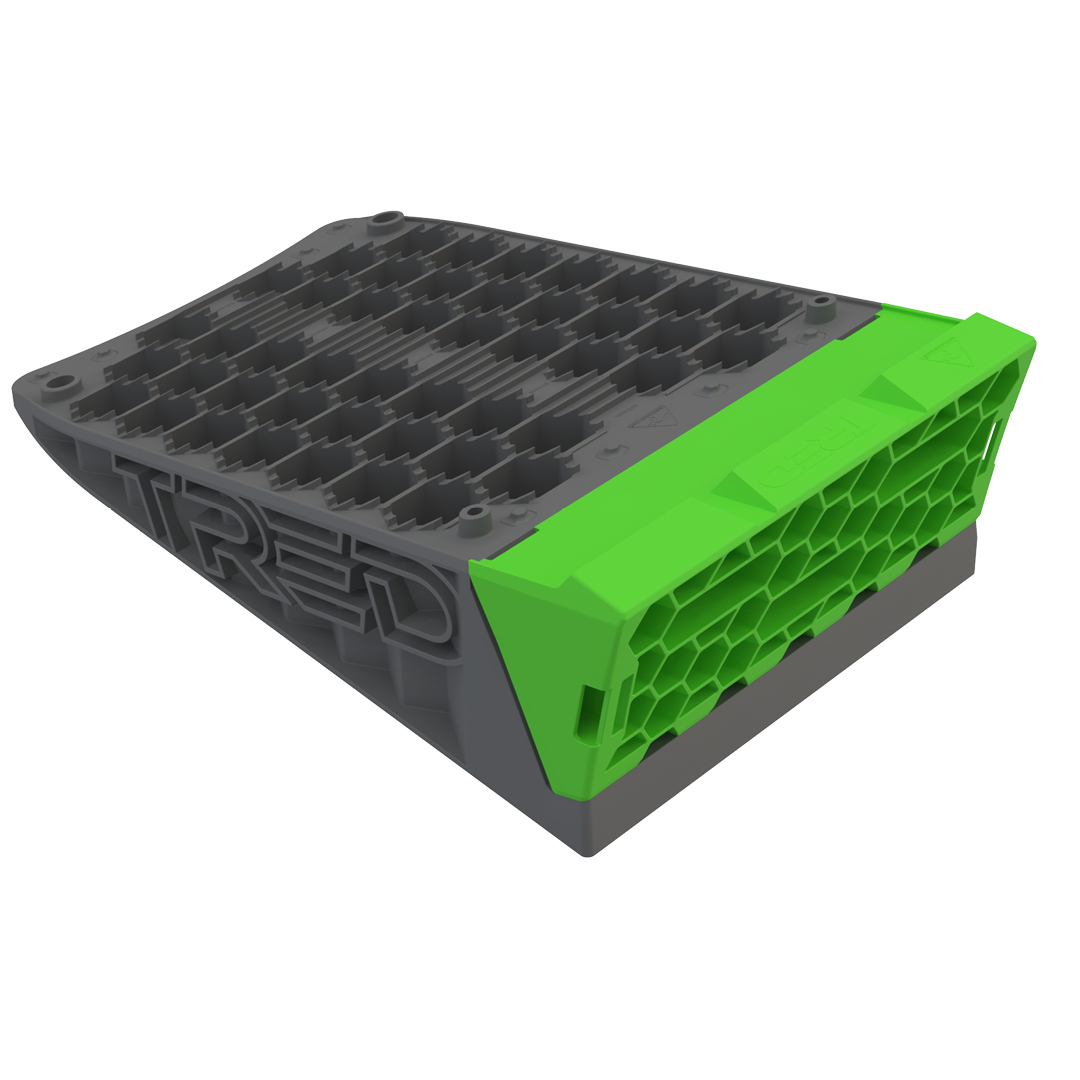 TRED GT Lavelling Ramp with Chock attached